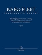 Dix épigrammes de Lessing Standard