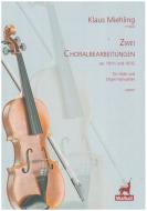 2 Choralbearbeitungen op.101,1 und 101,2 