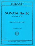 Sonata No. 36 in F major KV547 