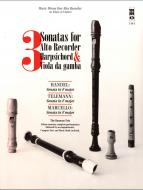3 Sonatas 