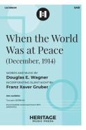 When the World Was at Peace 