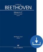 Messe en ut majeur op. 86 Download