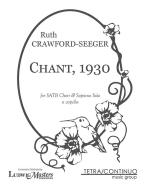 Chant, 1930 