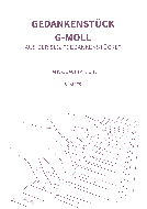 Gedankenstück g-Moll 