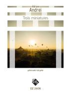 3 miniatures 