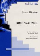 Drei Walzer für Flöte und Gitarre 