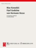 5 poèmes de Hermann Hesse op. 14 Download