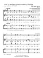 Chorlieder 2: Gartenlieder op. 3 
