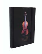 Carnet de notes violon A6 