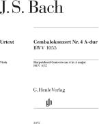 Bach Concerto pour clavecin no. 4 en la majeur BWV 1055 