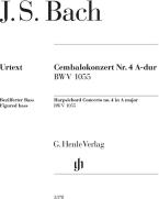 Bach Concerto pour clavecin no. 4 en la majeur BWV 1055 