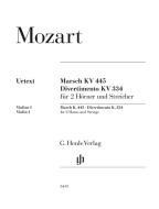 Marche K. 445 et Divertimento K. 334 