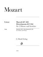 Marche K. 445 et Divertimento K. 334 