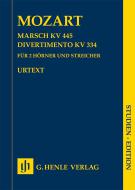 Marche K. 445 et Divertimento K. 334 