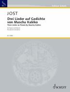 3 Lieder sur des poèmes de Mascha Kaléko Download