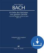 I love the almighty with all of my spirit BWV 174 Download