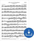 All those born of God BWV 80a, BWV3 80.1 Download