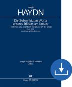 Die Sieben letzten Worte unseres Erlösers am Kreuze (version vocale) Hob. XX:2 Download