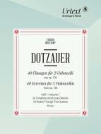 40 exercices pour 2 violoncelles de l'op. 126 - Volume 1 