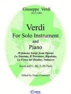 Verdi pour instrument solo et piano 