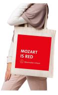 Sac en coton "Mozart est rouge" 