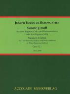 Sonate en sol mineur op. 12 n° 1 