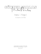 Haiku - série 1 