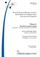 Pièces pour piano pour débutants* Vol. 5 : 6 pièces à quatre mains 