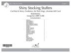 Shiny Stocking Stuffers 