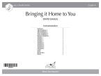 Bringing it Home to You 