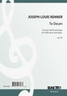 Te Deum pour choeur SATB et orgue op.50 