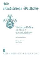 Notturno en mi majeur op. 61/7 