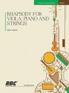 Rhapsody For Viola, Piano And Strings 