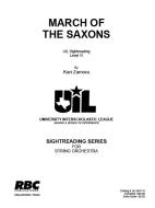 March Of The Saxons 