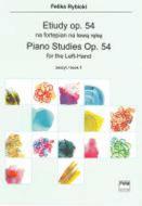 Left-Hand Studies op. 54 book 1 