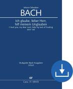 Je te fais confiance, mon cher Seigneur, aide mon manque de confiance BWV 109 Download
