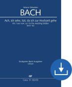 Ah ! je vois maintenant, comme je l'ai fait pour les noces BWV 162, BWV3 162.2 Download