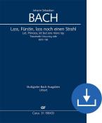Laissez, Princesse, laissez encore un rayon BWV 198 Download