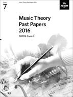 Music Theory Past Papers 2016: Grade 7 