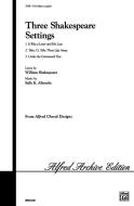 Three Shakespeare Settings Download