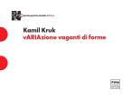 Variazione vaganti di forme 