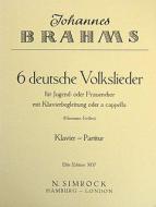 Six German Folk Songs 
