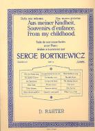 Souveniers d'enfance op. 14 