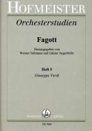 Orchesterstudien für Fagott Heft 5 