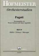 Orchesterstudien für Fagott Heft 10 