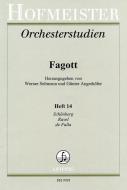 Orchesterstudien für Fagott Heft 14 