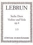 6 Duos, Op. 4 Vol. 1 