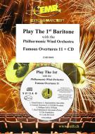 Jouer le 1er baryton avec l'orchestre à vent philharmonique : Ouvertures célèbres 11 Download