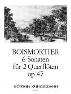 6 Sonatas, Op. 47, for 2 Flutes 