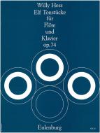 Elf Tonstücke op. 74 